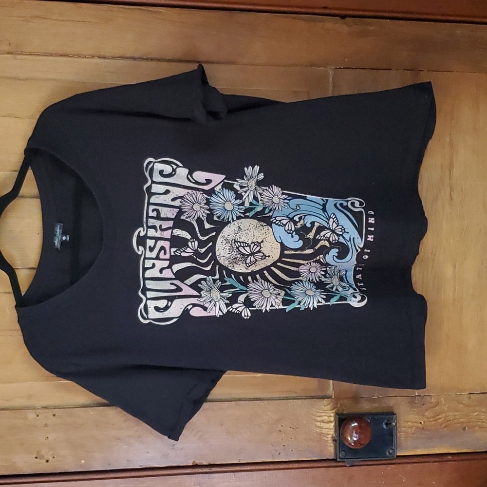 Black Graphic Tee